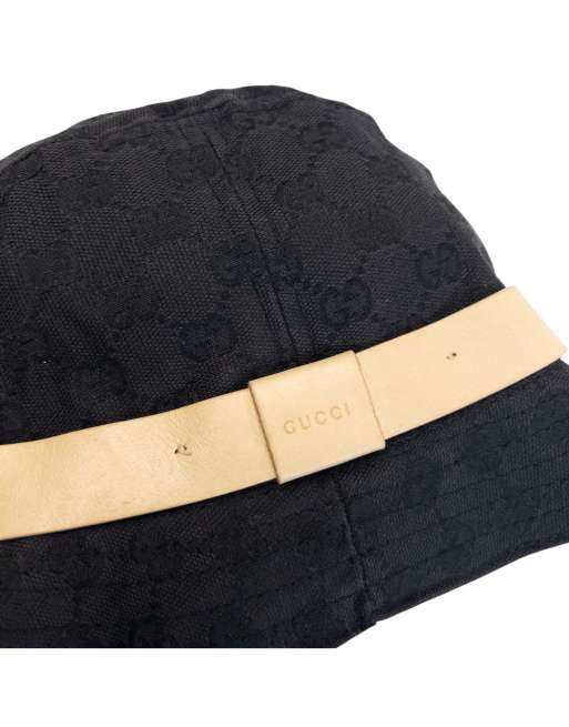 Vintage Gucci 2000s Monogram Bucket Hat Size L, 6 of 7