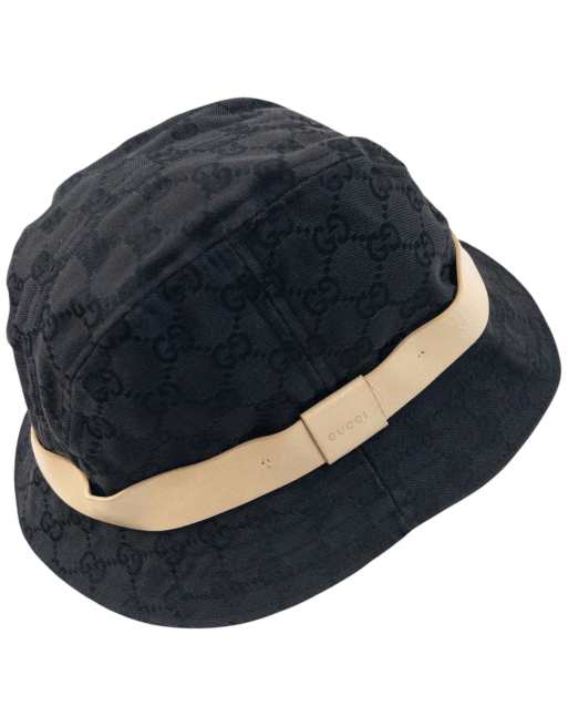 Vintage Gucci 2000s Monogram Bucket Hat Size L, 7 of 7