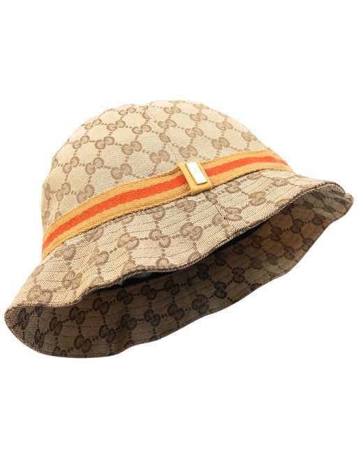 Vintage Gucci 2000s Monogram Bucket Hat Size M, 2 of 4