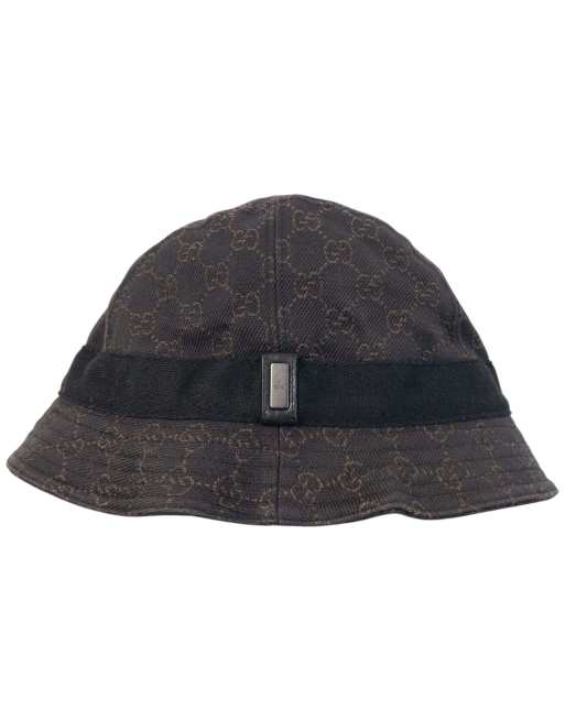 Vintage Gucci 2000s Monogram Bucket Hat Size M, 1 of 7