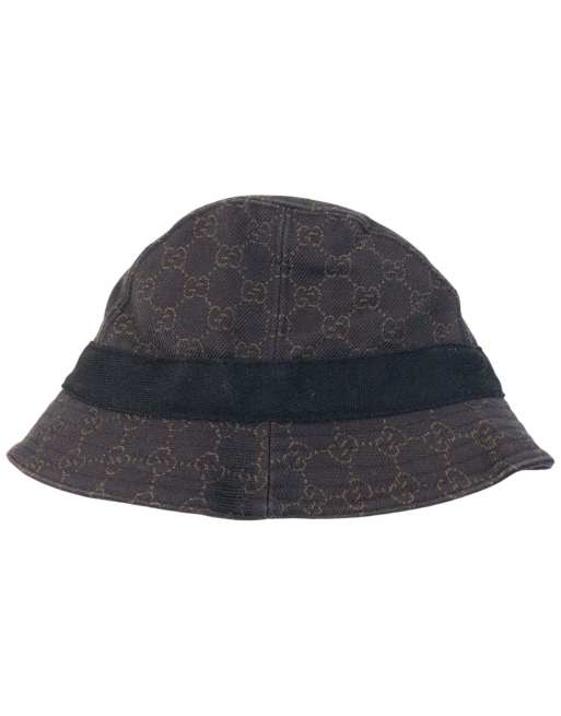 Vintage Gucci 2000s Monogram Bucket Hat Size M, 2 of 7