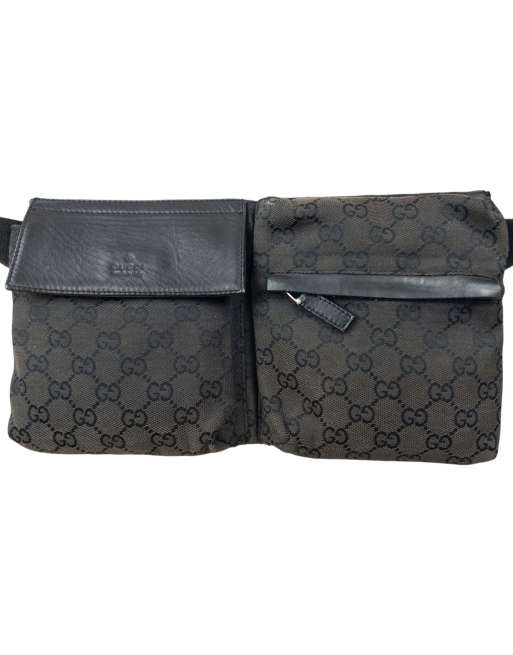 Vintage Gucci 2000s Monogram Crossbody Bag