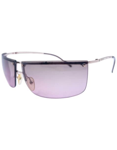 Vintage Gucci 2000s Rimless Sunglasses in Purple - view 1
