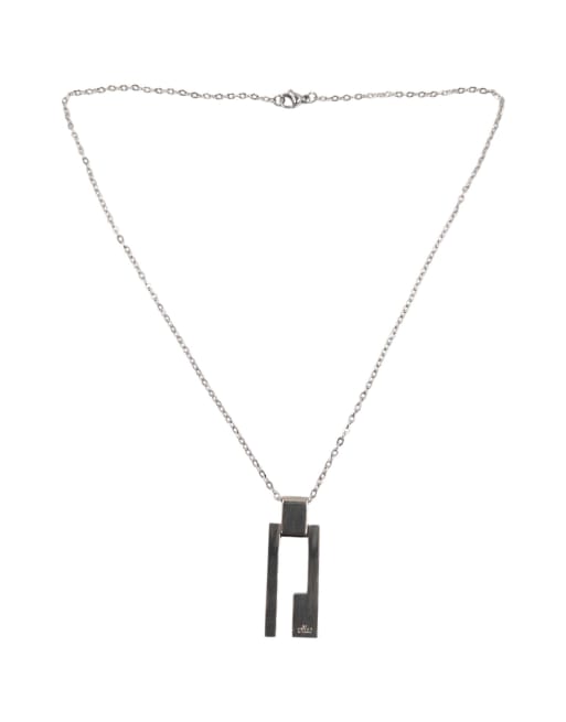 Vintage Gucci 2000s Silver G Plate Necklace, 2 of 4