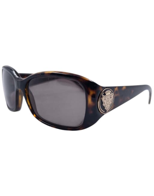 Vintage Gucci 2000s Tortoise Shell Crest Sunglasses, 1 of 7