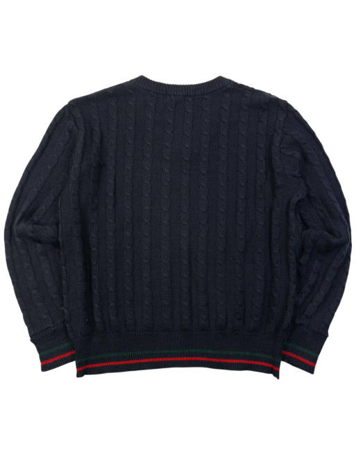 Vintage Gucci 80s Cable Knit Jumper Size S, 2 of 4