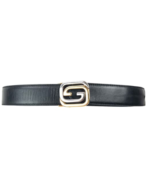 Vintage Gucci 80s Leather Belt Size XL