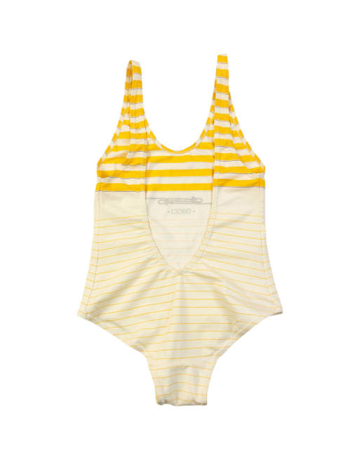 Vintage Gucci 80s Striped Swimming Costume Size M, 2 of 4