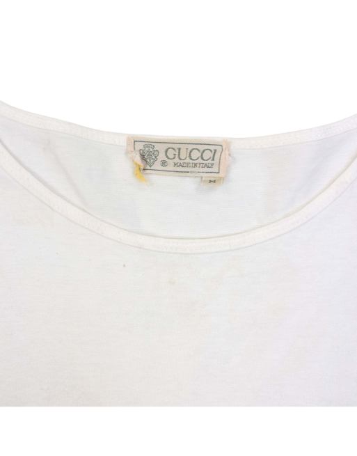 Vintage Gucci 80s Striped T Shirt Size M, 3 of 6