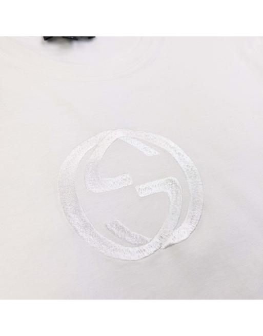 Vintage Gucci 90s By Tom Ford Embroidered T Shirt Size M, 4 of 4