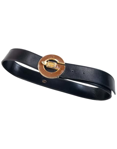 Vintage Gucci 90s Leather Belt Size S - view 1