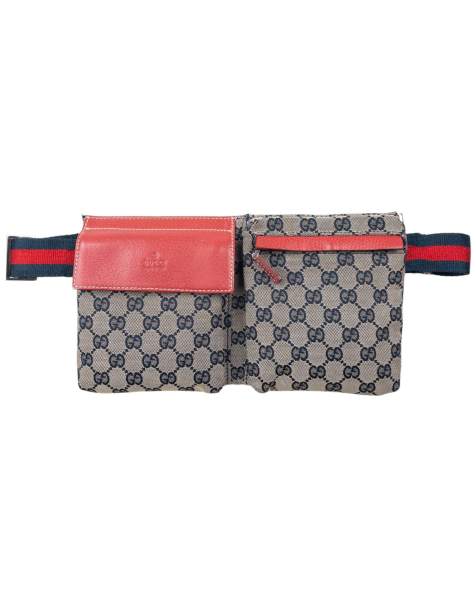 Vintage Gucci Monogram 2000s Crossbody Bag in Multi - view 1