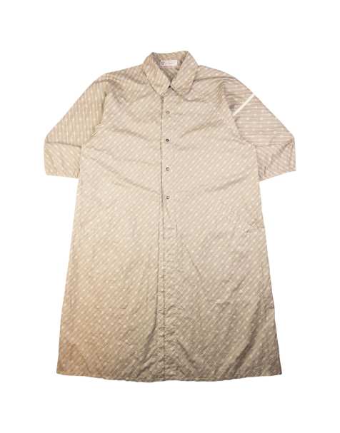Vintage Gucci monogram packable lightweight jacket size l in beige - view 1