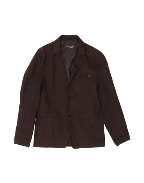 Vintage Guess 2 Button Blazer Jacket UK 40 Large In Black - view 1