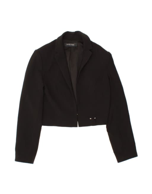 Vintage Guess By Marciano Crop Bolero Jacket It 40 Small In Black