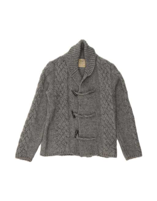 Vintage Guess Cardigan Sweater UK 32 XS In Grey