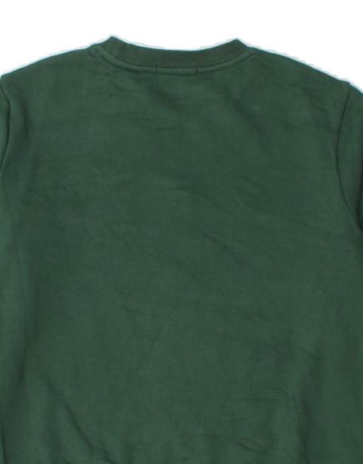 Vintage Guess Graphic Sweatshirt Jumper UK 14 Medium In Green, 4 of 4