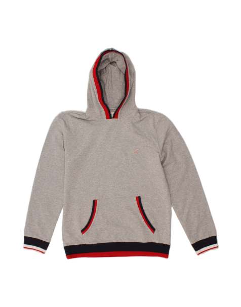 Vintage Guess Hoodie Jumper Large In Grey - view 1