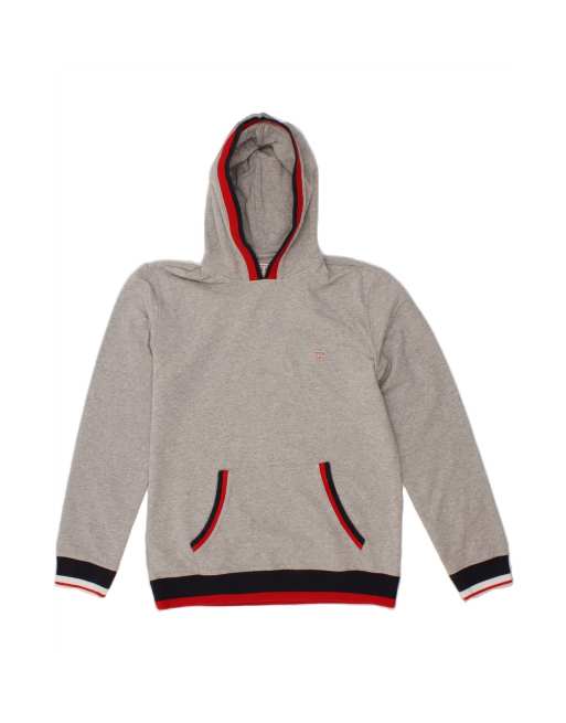 Vintage Guess Hoodie Jumper Large In Grey