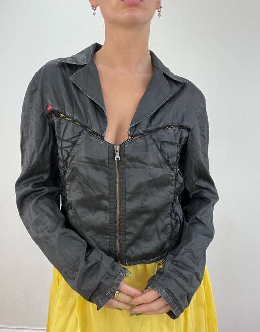 Vintage guess jacket in black