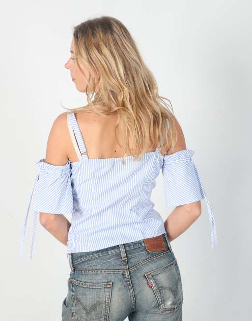 Vintage GUESS Jeans L cami in light blue, 2 of 4