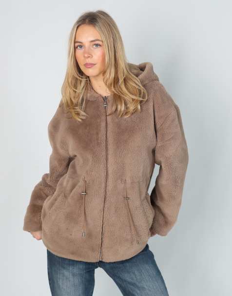 Vintage GUESS Jeans L casual jacket in brown - view 1
