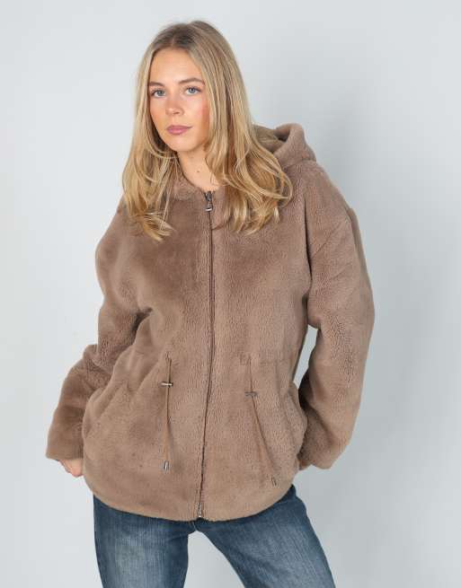 Vintage GUESS Jeans L casual jacket in brown