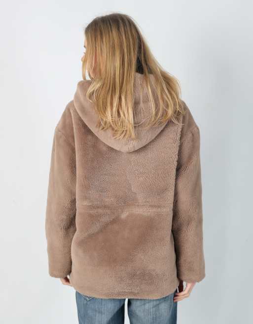 Vintage GUESS Jeans L casual jacket in brown, 2 of 4