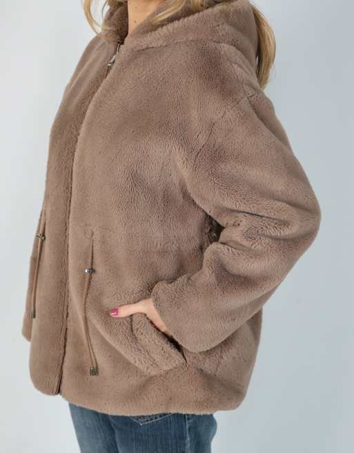 Vintage GUESS Jeans L casual jacket in brown, 4 of 4