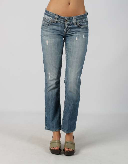 Vintage GUESS Jeans M bootcut jeans in blue, 3 of 4