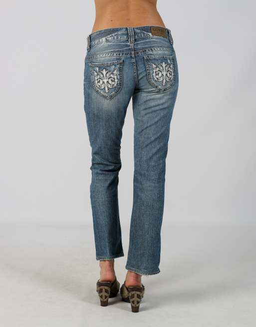 Vintage GUESS Jeans M bootcut jeans in blue, 4 of 4