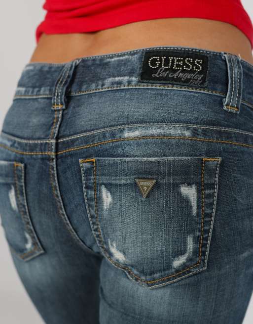 Vintage GUESS Jeans S bootcut jeans in blue, 4 of 4