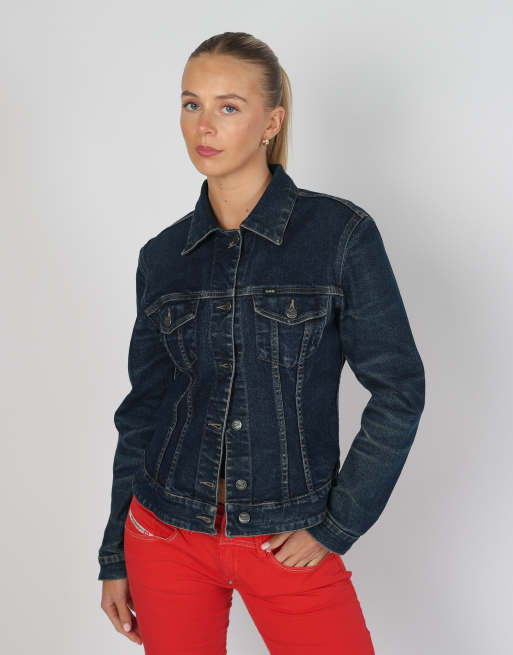 Vintage GUESS Jeans S denim jacket in blue