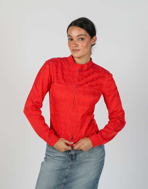Vintage Guess S light jacket in red