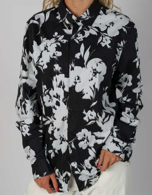 Vintage Guess  XL long sleeve top in black, 4 of 4