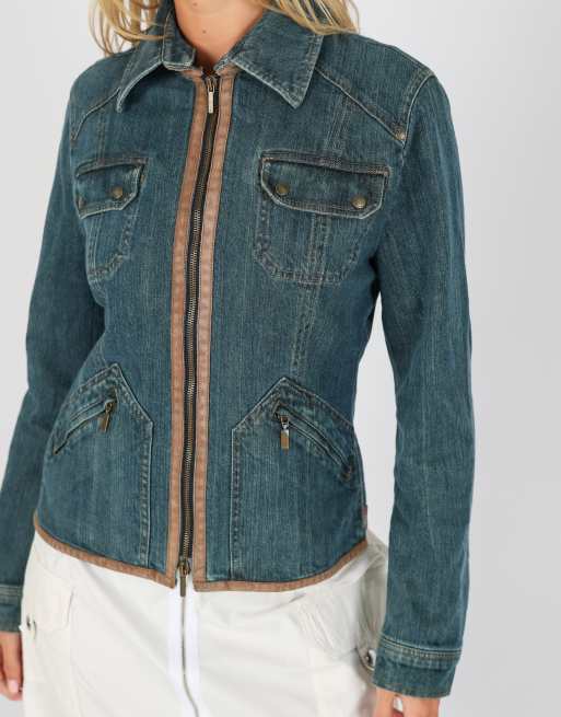 Vintage Gui&Co S denim jacket in blue, 4 of 4