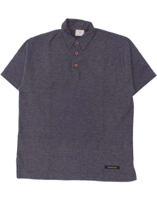 Vintage Gymnasium Size L Polo Shirt in Purple