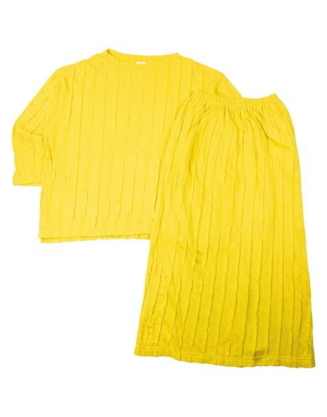 Vintage Hai Sporting Gear By Issey Miyake Top & Skirt Set Size M - view 1