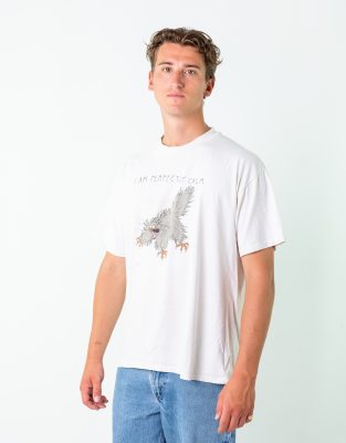 Vintage Hanes L Oversized Single Stitch T-Shirt White