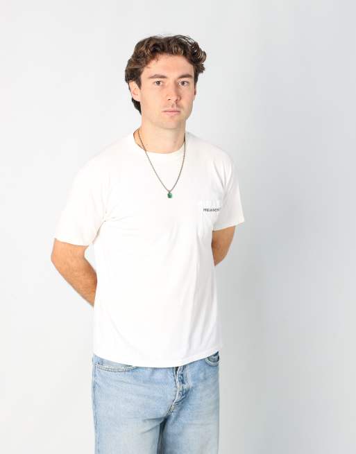 Vintage Hanes l t-shirt in white