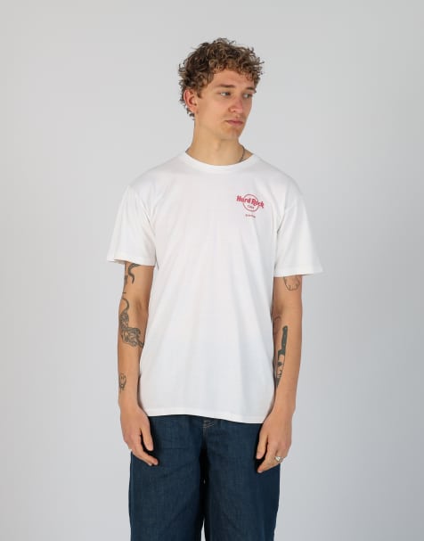 Vintage Hard Rock Cafe Boston l t-shirt in white - view 1
