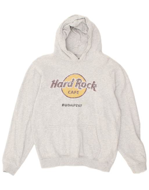 Hard rock grey hoodie discount