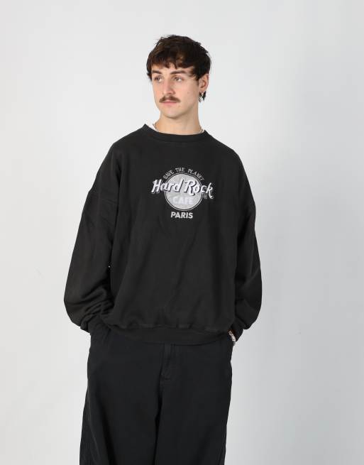 Vintage Hard Rock Cafe Paris xl sweatshirt in navy blue