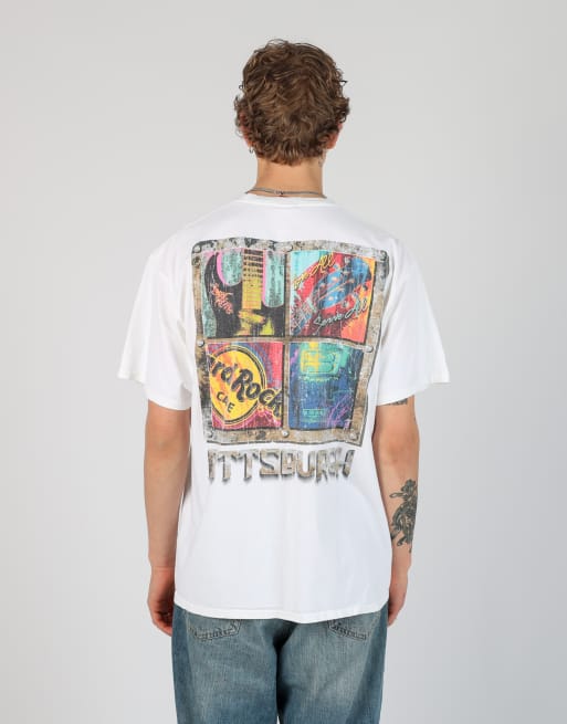 Vintage Hard Rock Cafe Pittsburg xl t-shirt in ivory, 4 of 5