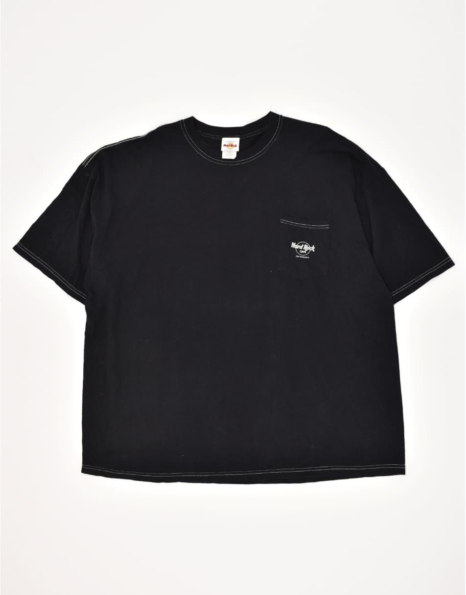 Vintage Hard Rock Cafe Size XL T-Shirt Top in Black