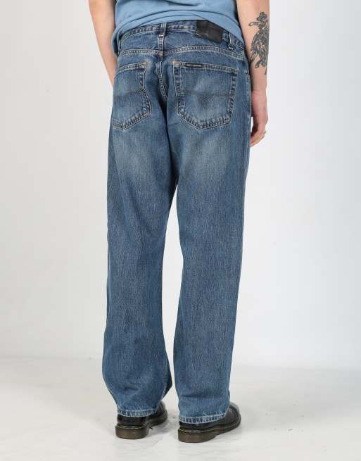 Vintage Harley Davidson 34x30 denim jeans in blue, 2 of 4