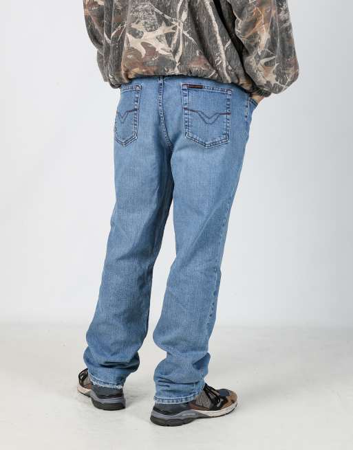 Vintage Harley Davidson 36x34 denim jeans in blue, 2 of 4