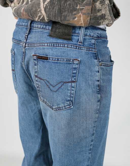 Vintage Harley Davidson 36x34 denim jeans in blue, 4 of 4
