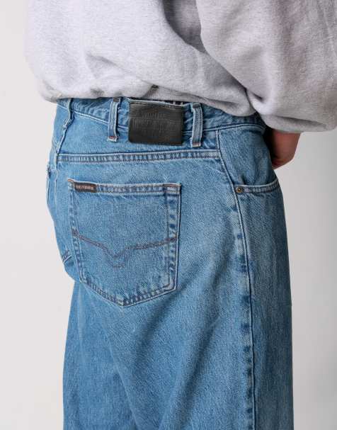 Vintage Harley Davidson 38x32 Denim Jeans Blue - view 1