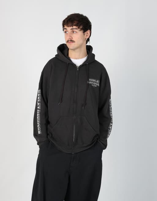 Vintage Harley Davidson l hoodie in black